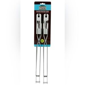 Hershey's S'mores Extendable Cooking Forks Pair Glow In The Dark New
